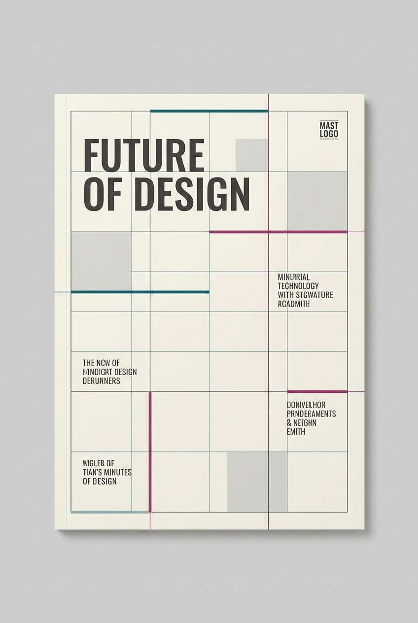 editorial teal magenta cover