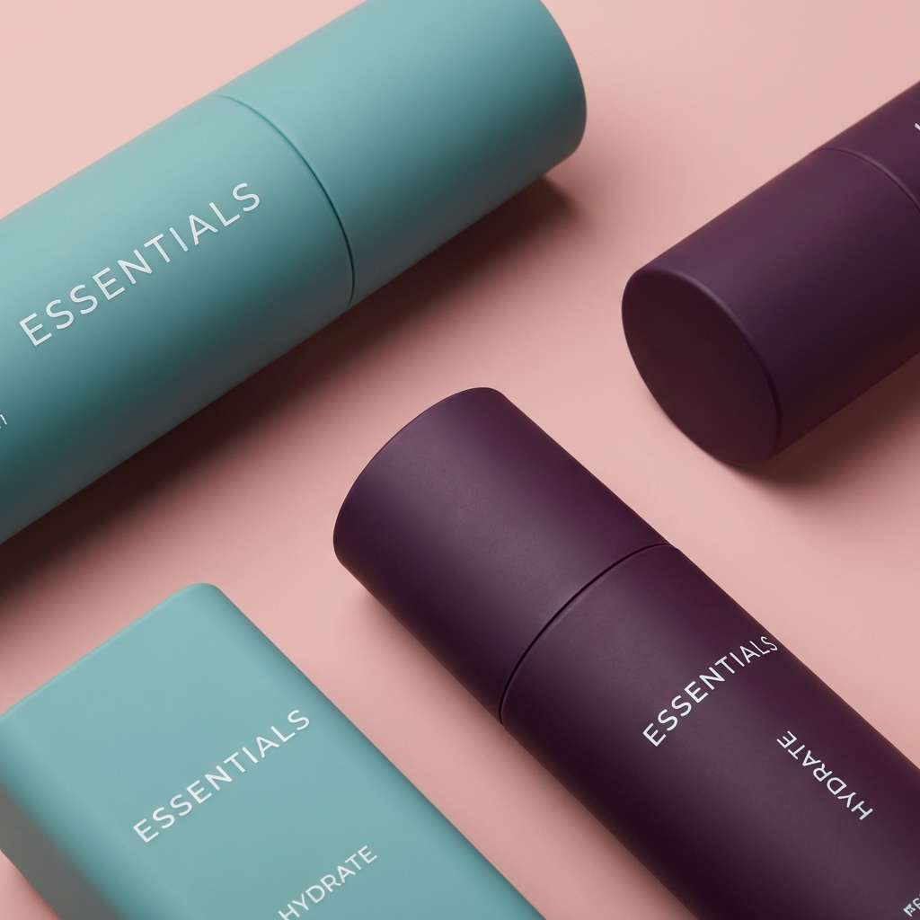 cosmetics in satin jewel tones