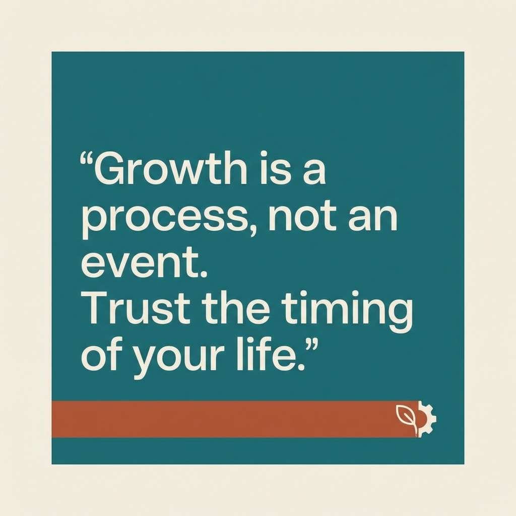 teal rust quote card