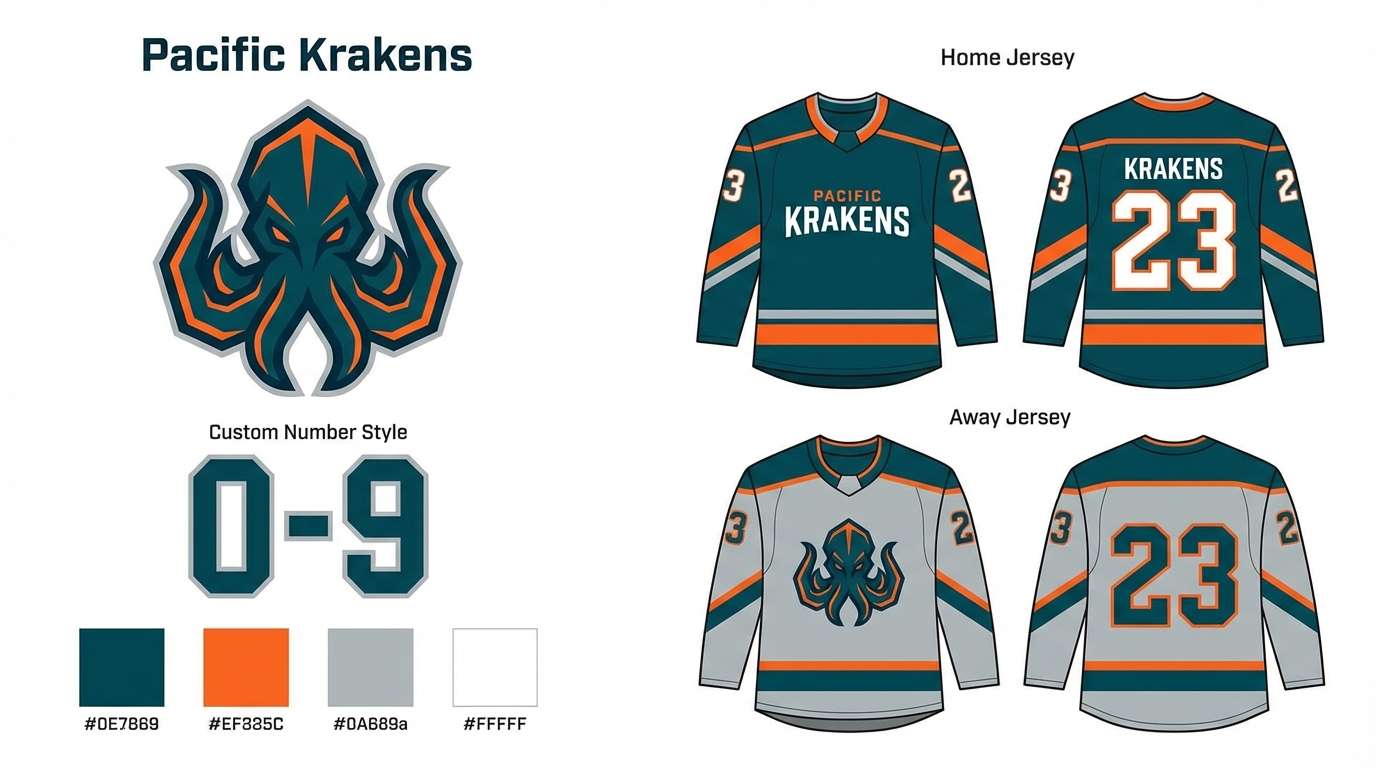 team jersey design
