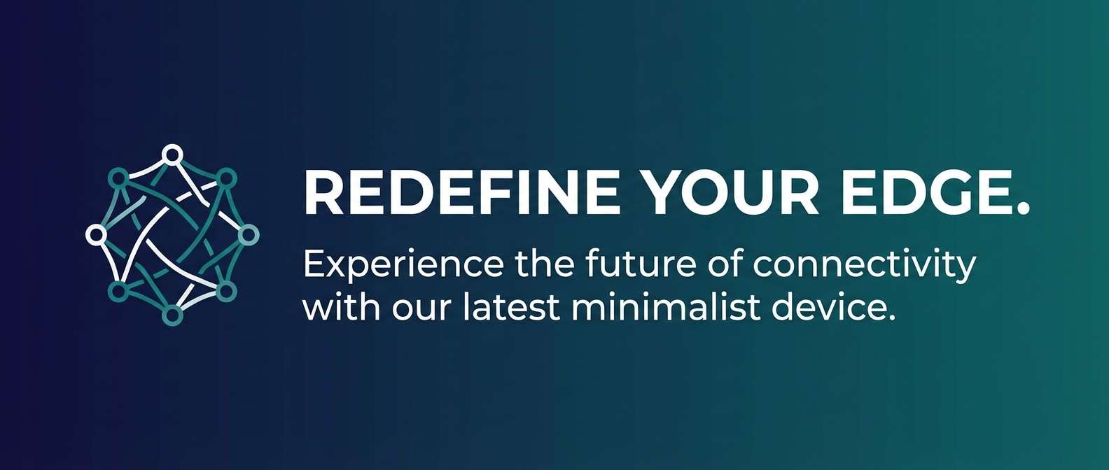 tech ad banner design