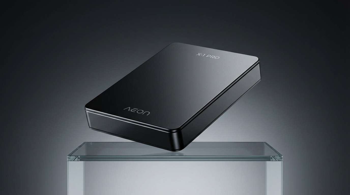 tech hardware product ad