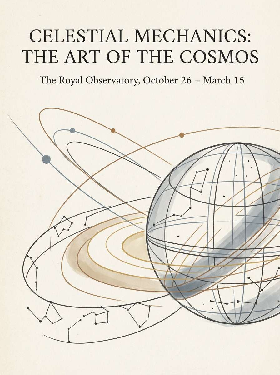 telescope exhibit poster