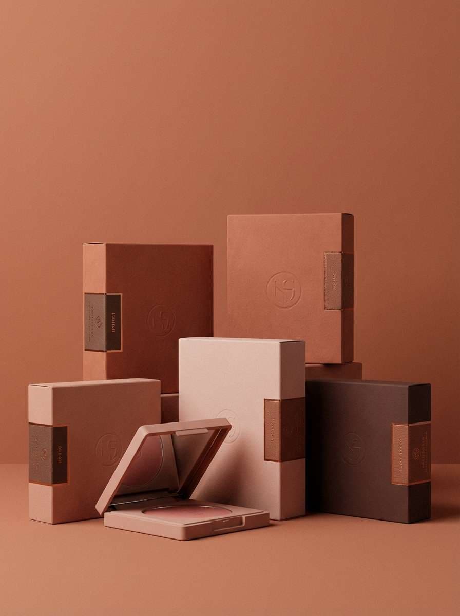 luxe terracotta packaging