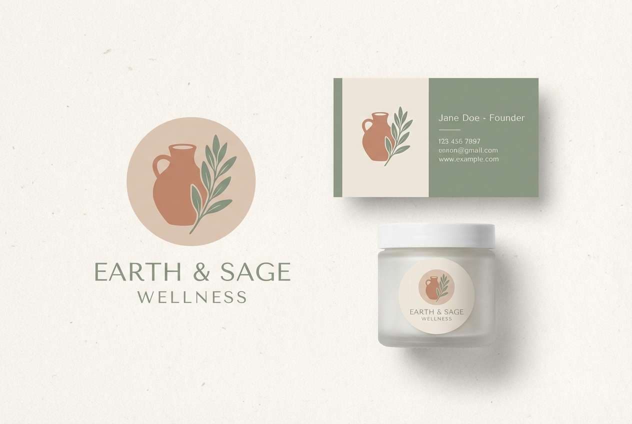 clay and sage branding