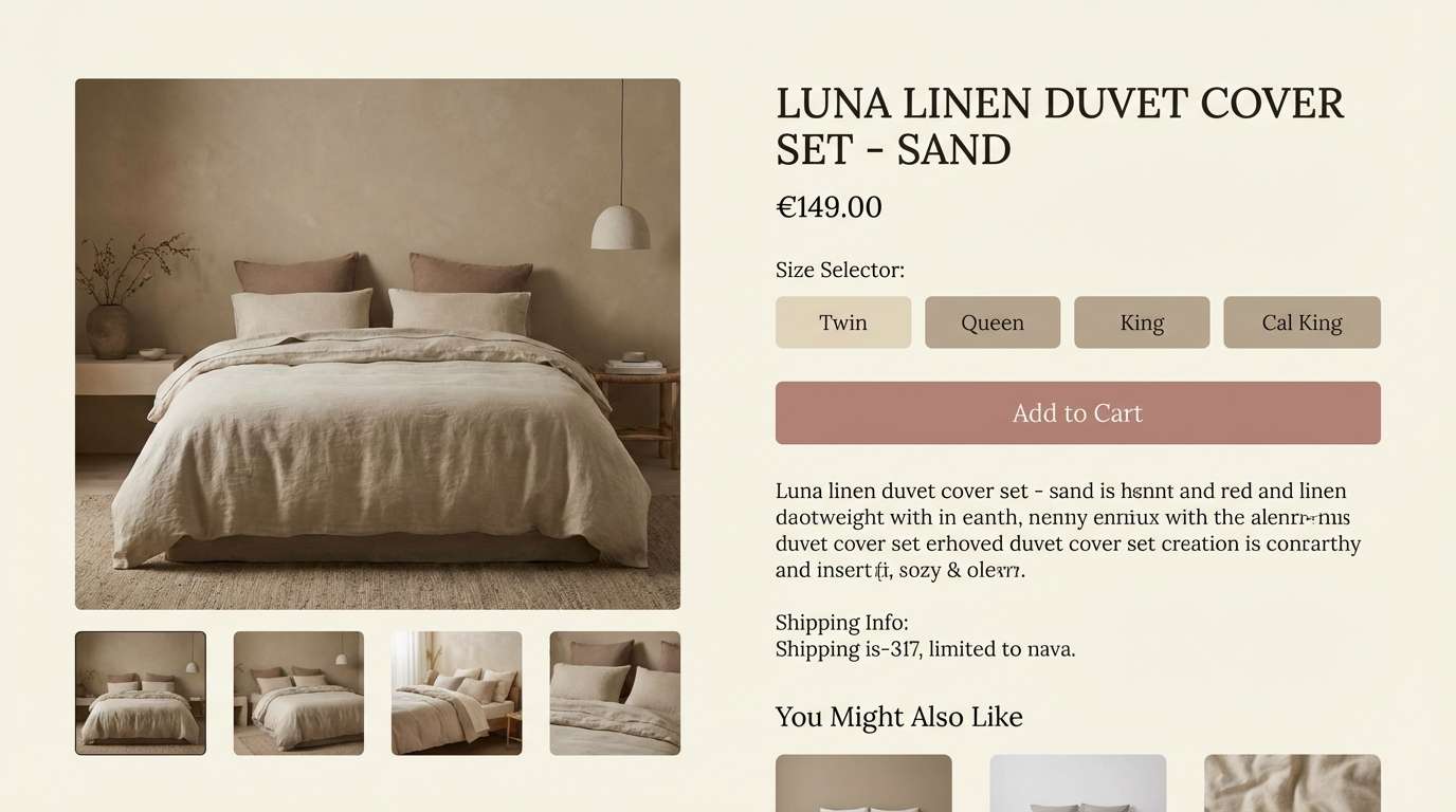 neutral ecommerce product ui