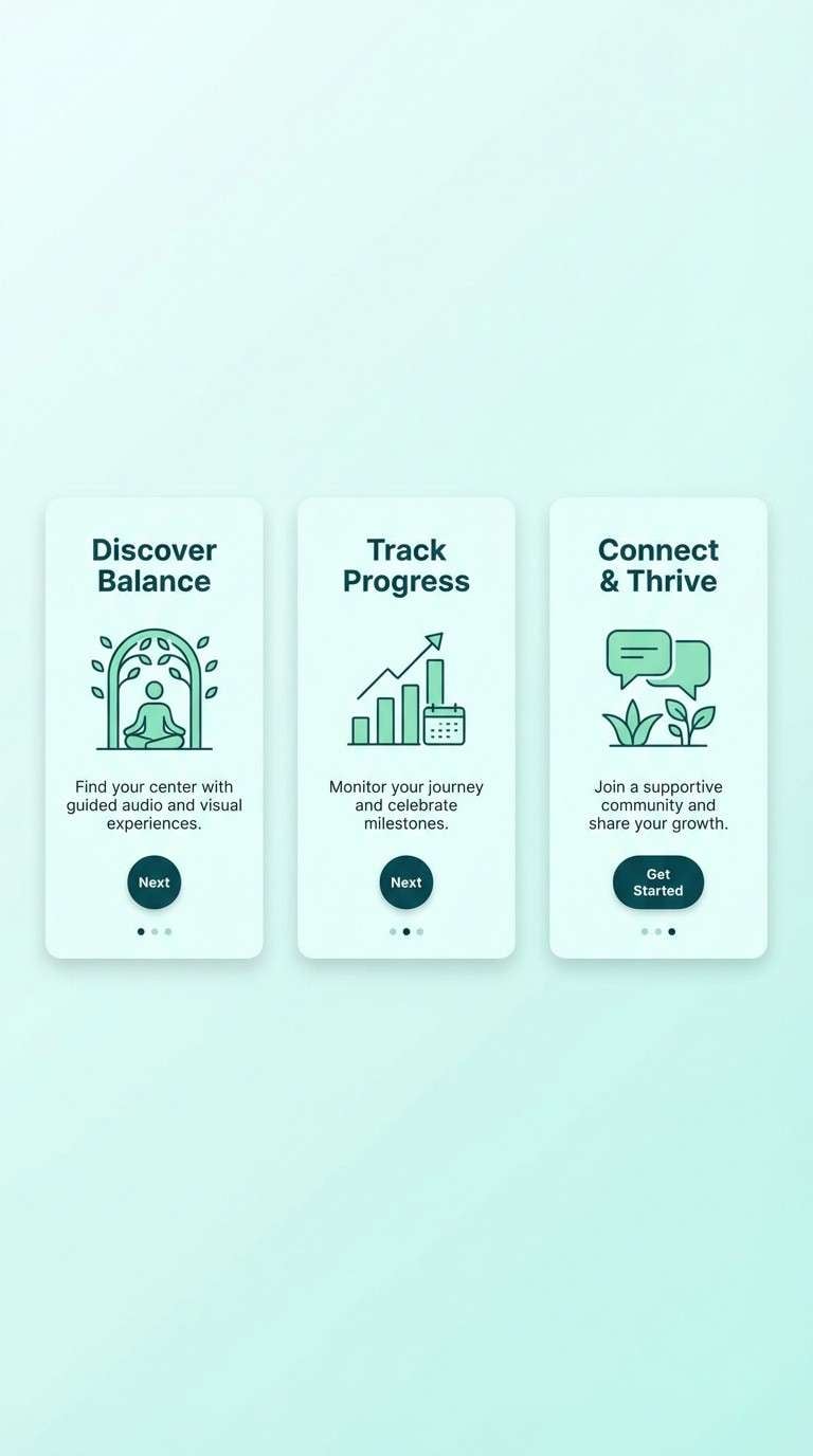 mint onboarding screens