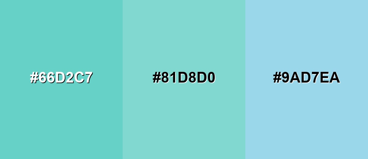 analogous color for tiffany-blue-color