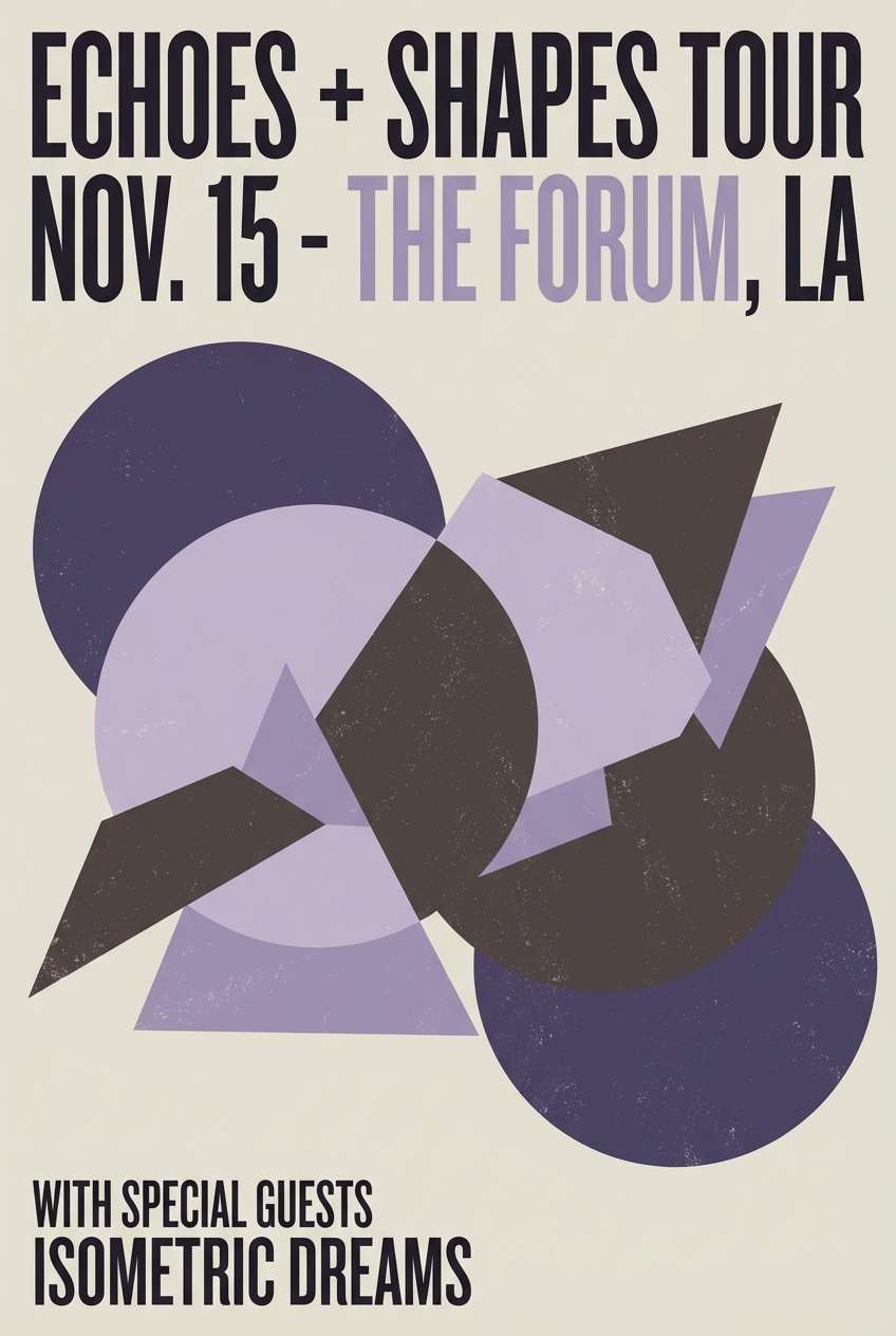 lavender event poster