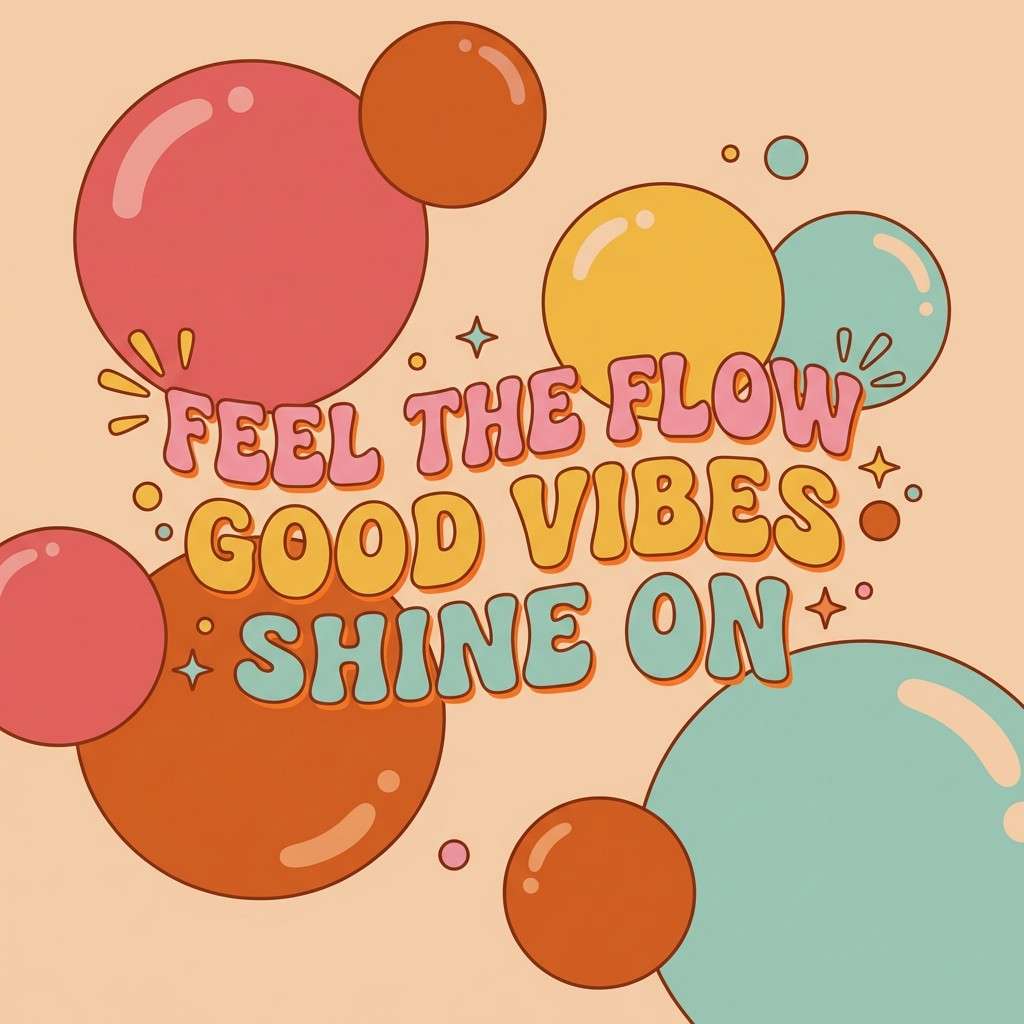 retro summer social ad