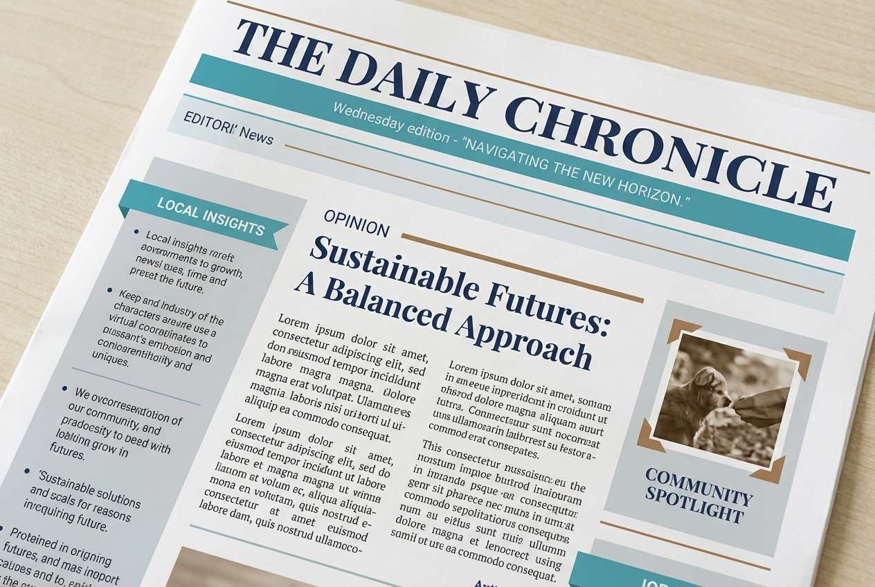 editorial layout design