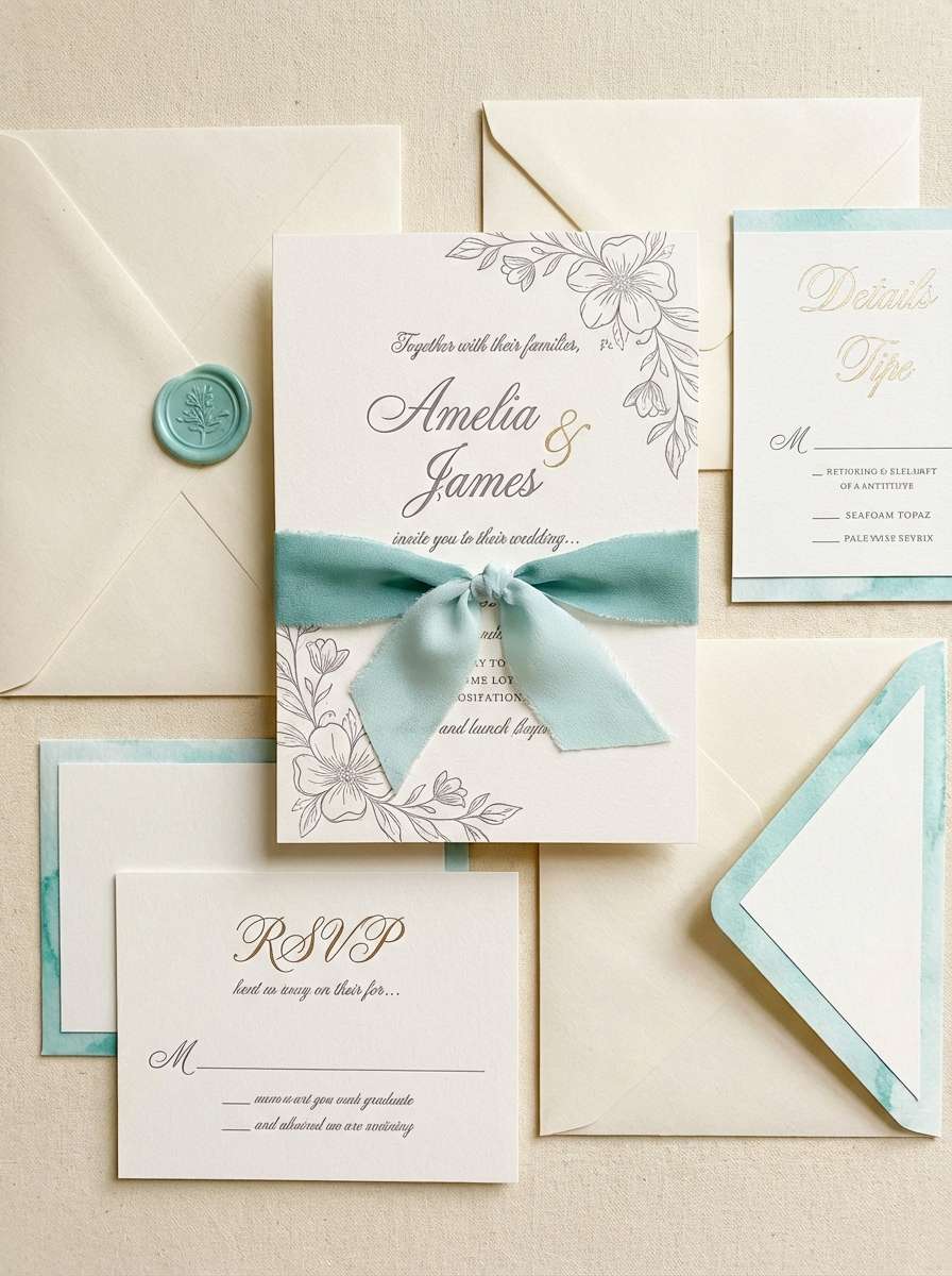 wedding invitation suite