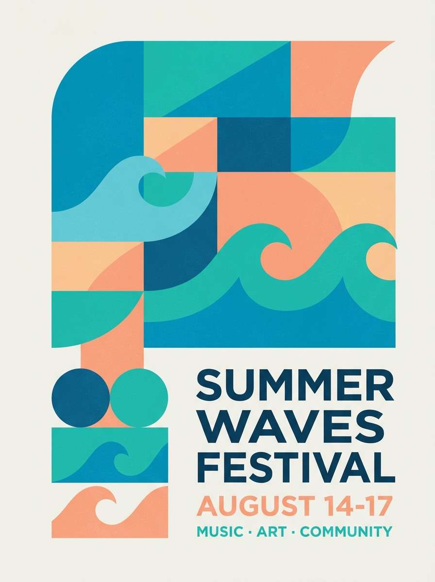 summer festival poster