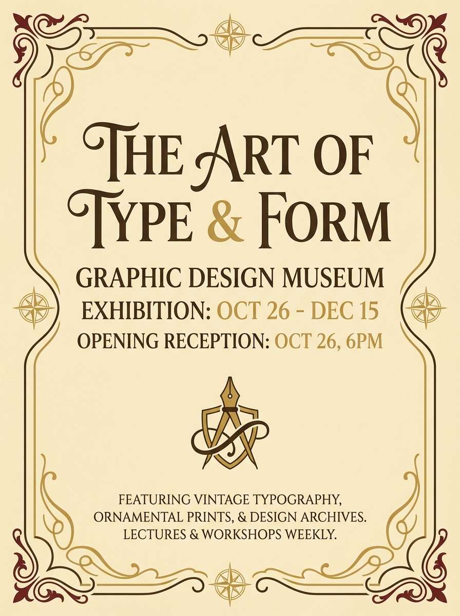 renaissance museum poster