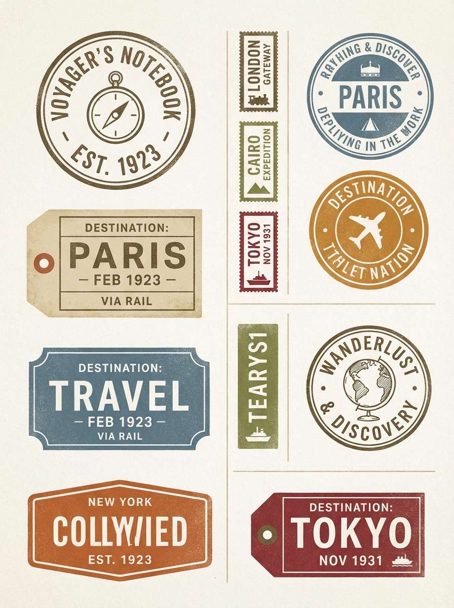 travel editorial sidebar layout