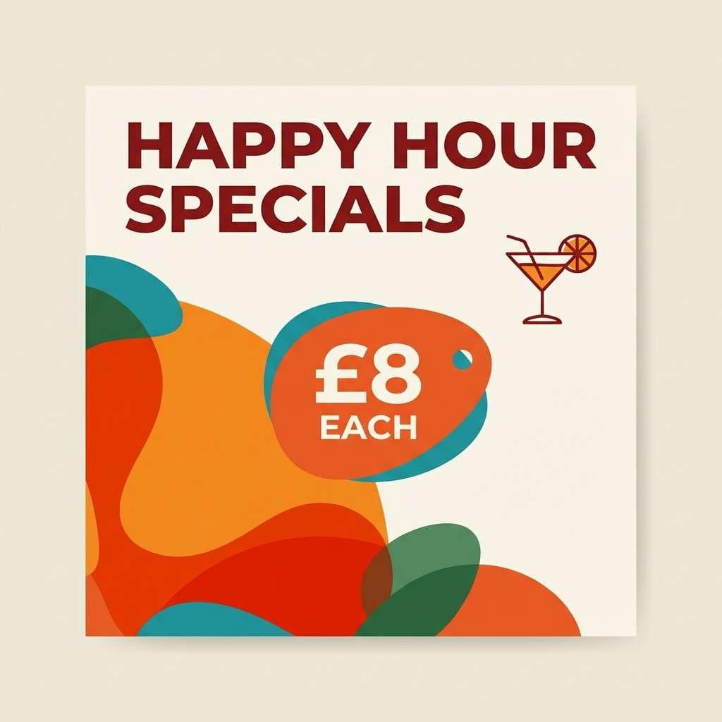 cocktail promo instagram post