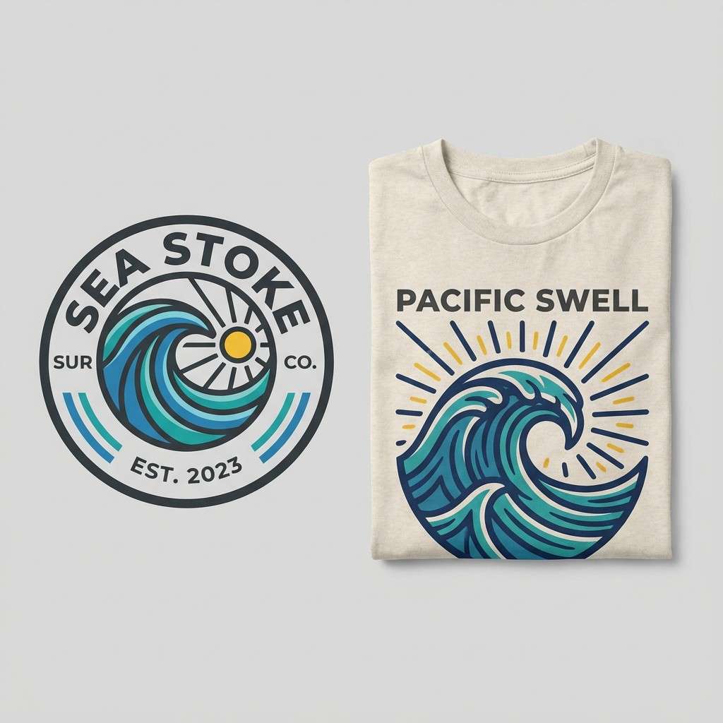 surf shop t-shirt graphic