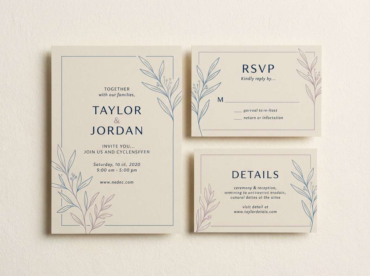 beach wedding invitations