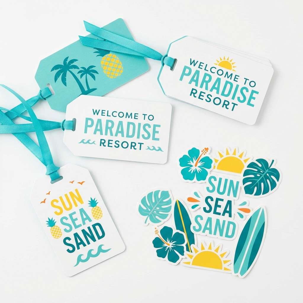 welcome bag tags