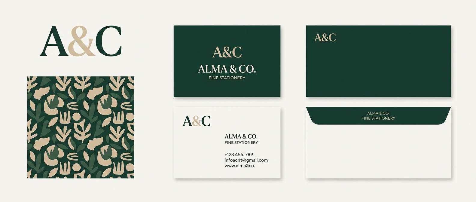 stationery brand kit