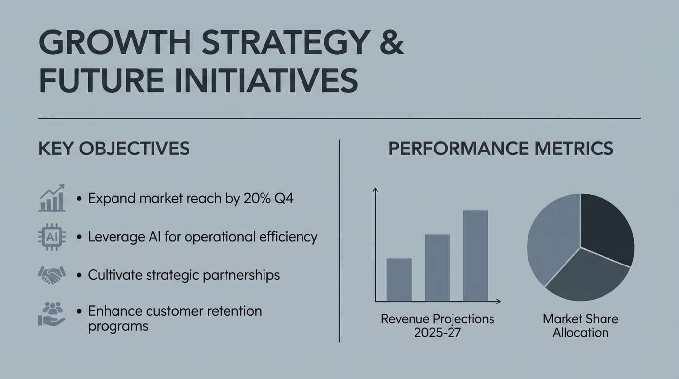 pitch deck slides in slate grays