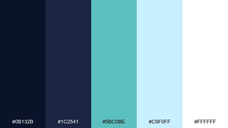 turbo snow day retro gaming color palette with hex codes