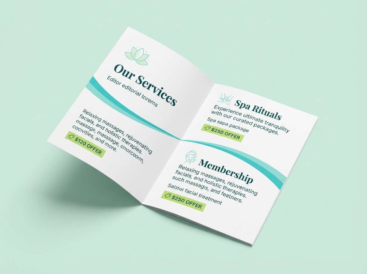 spa brochure pages