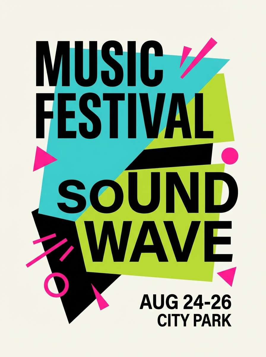 festival poster design