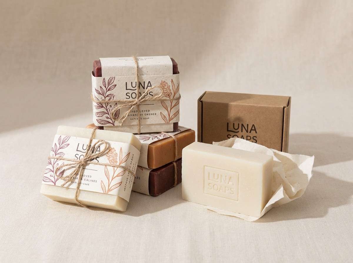 artisan soap packaging