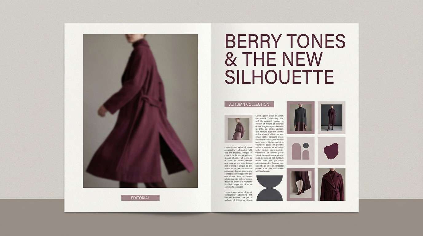 editorial magazine spread