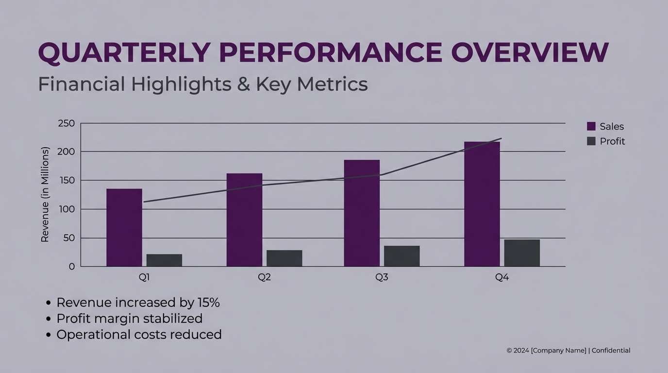 minimal slide template