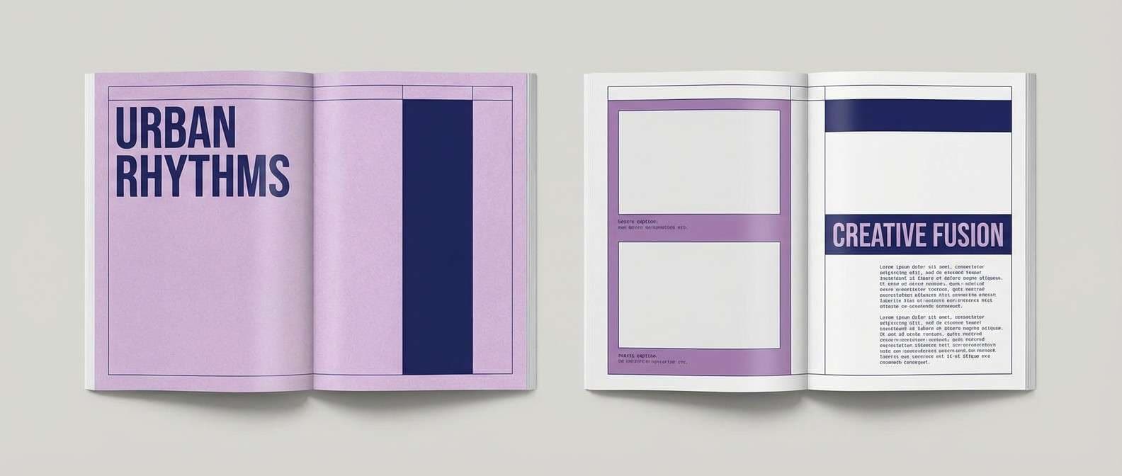 ube editorial layout spread