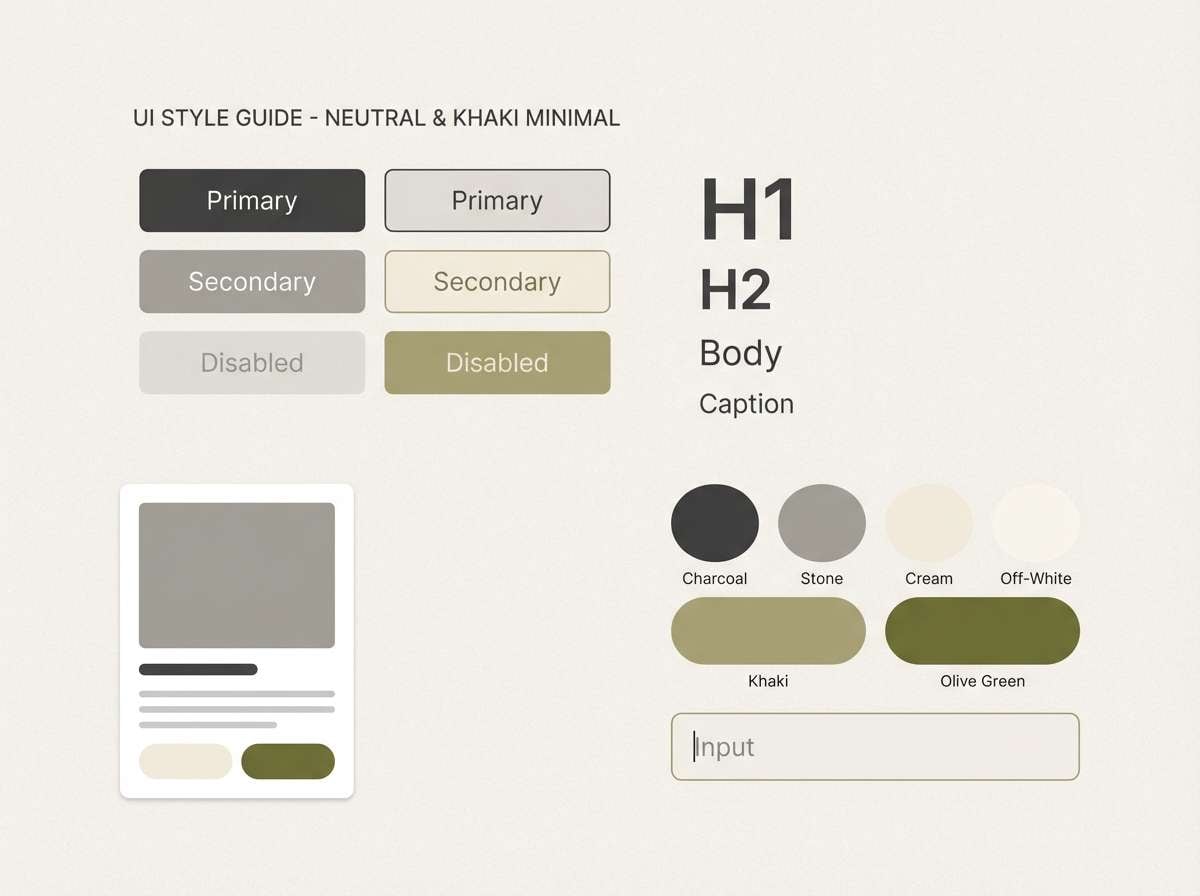neutral ui style guide