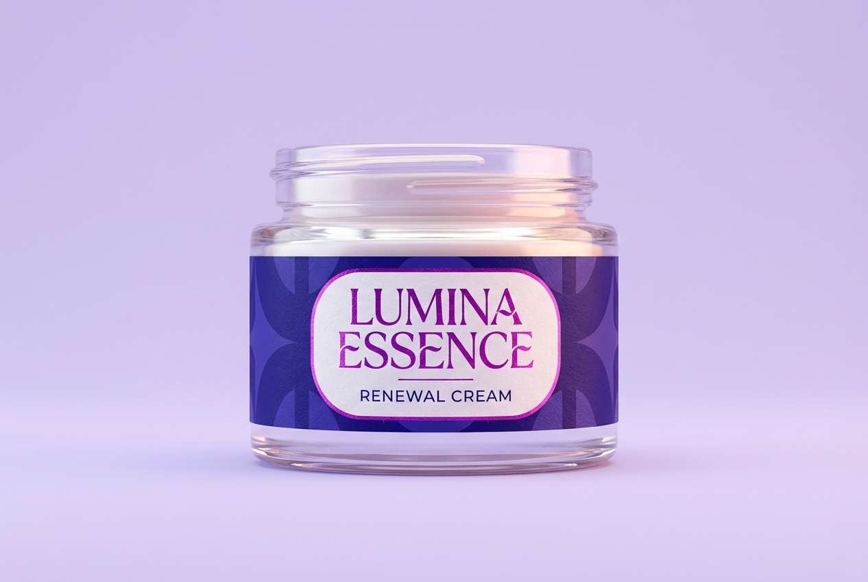 beauty product studio ad