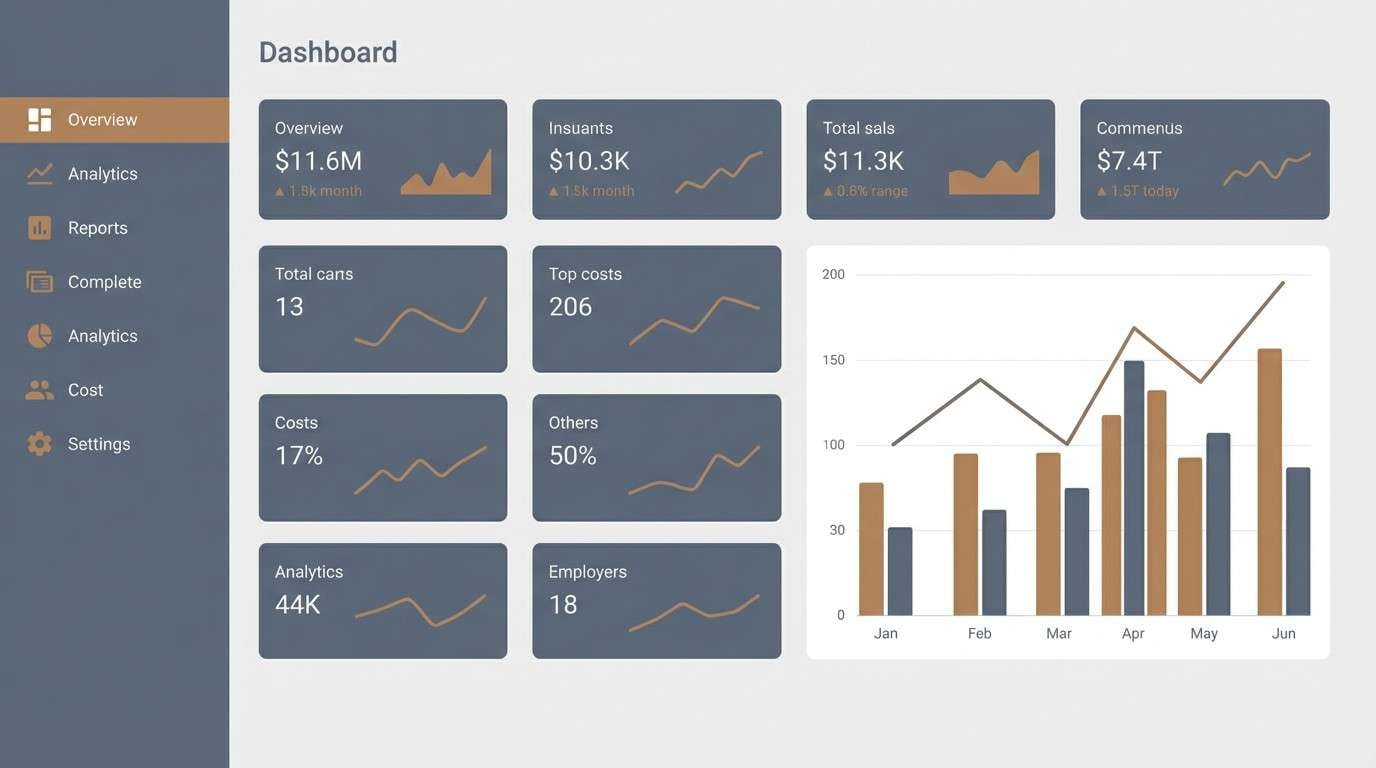 analytics dashboard ui