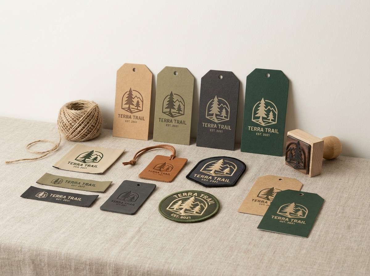 outdoor branding tags