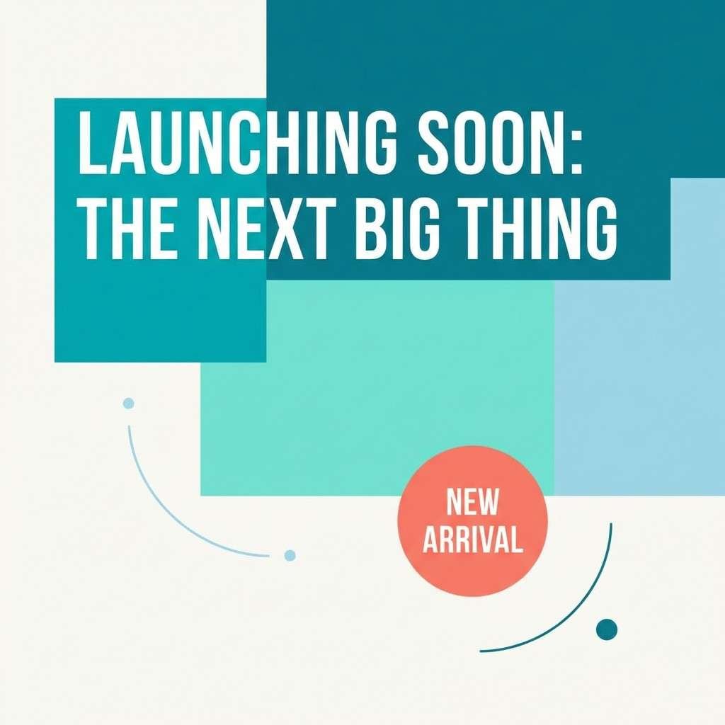 teal coral social ad