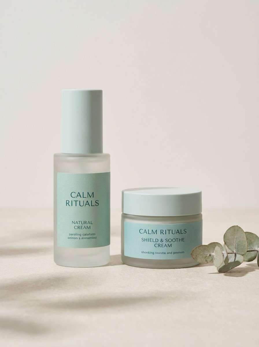 seafoam skincare packaging