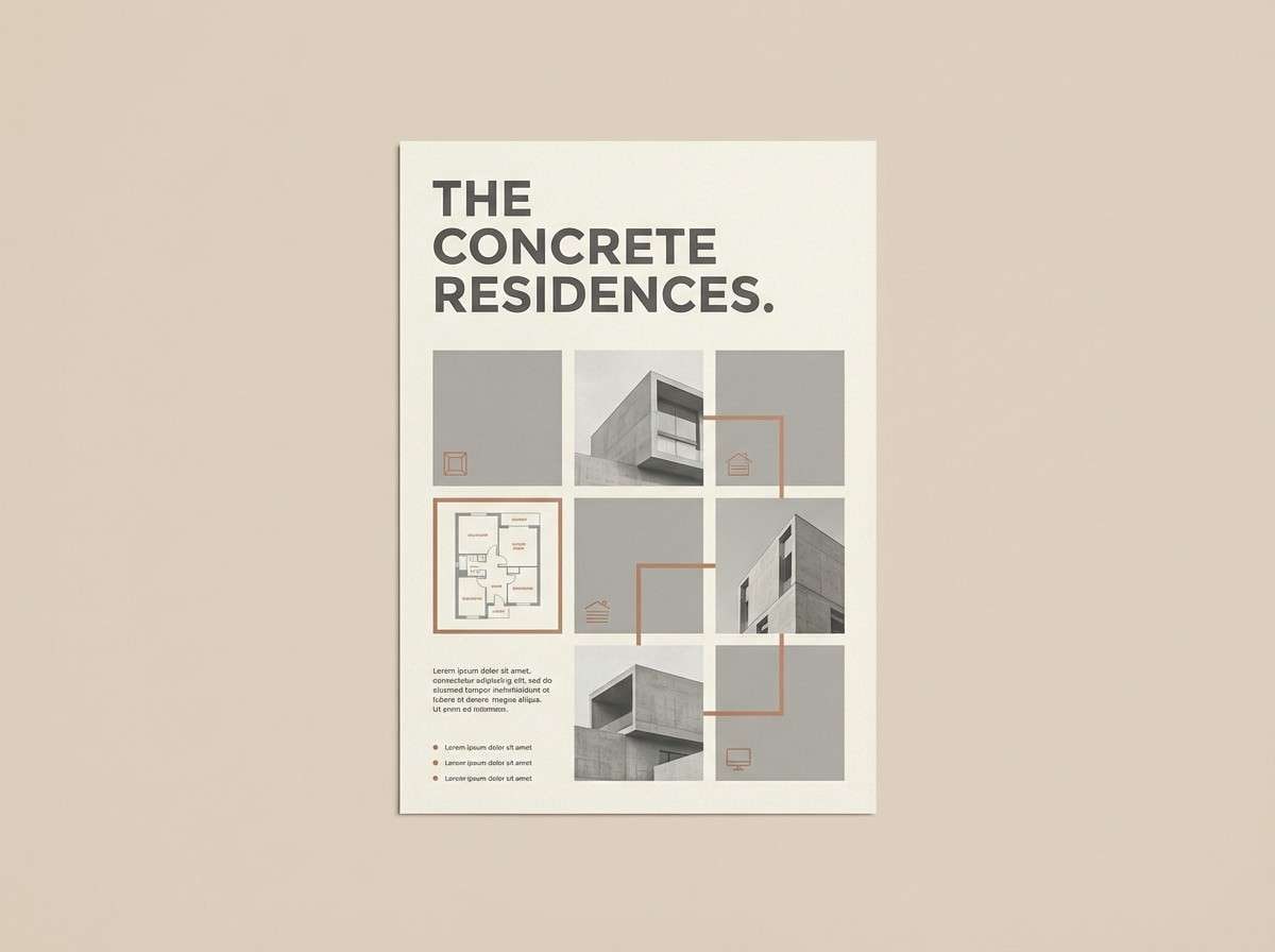 real estate brochure layout