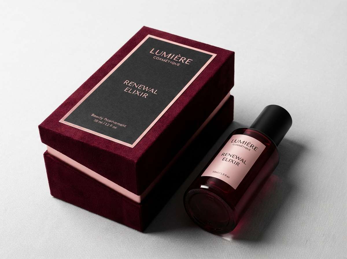 luxury beauty packaging mockup