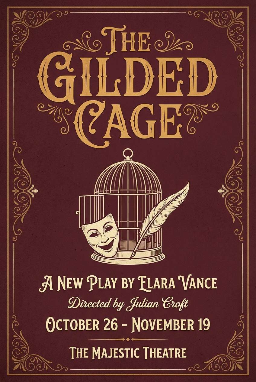 theater playbill cover