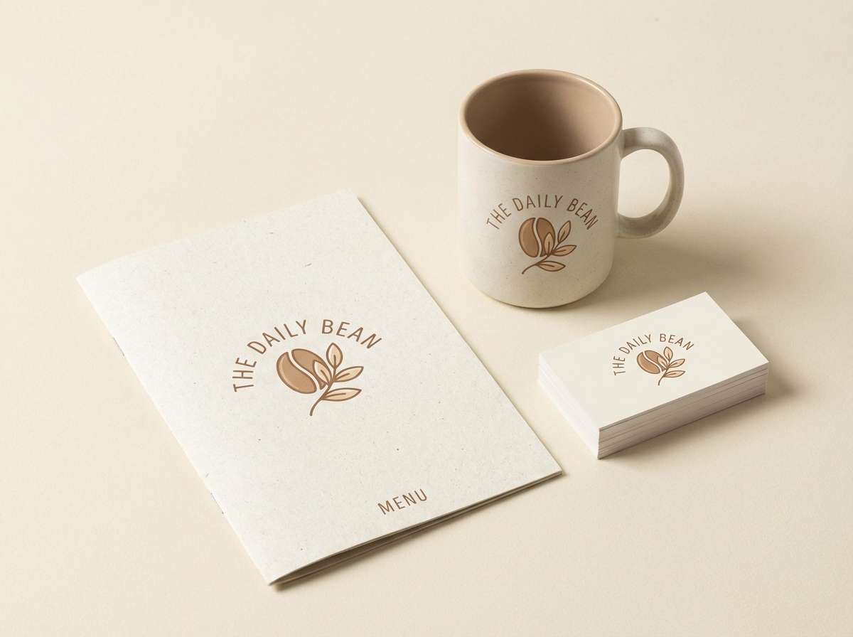 cozy cafe brand set
