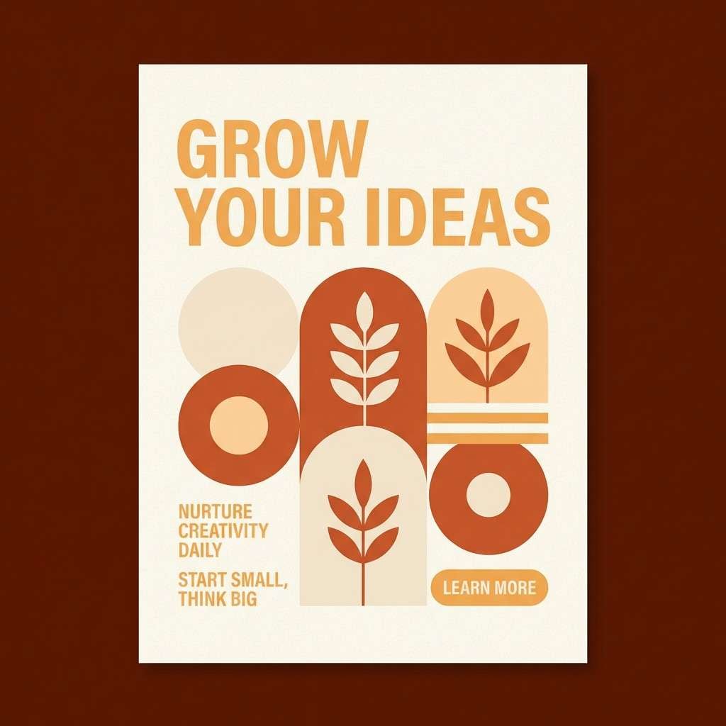 seasonal social poster