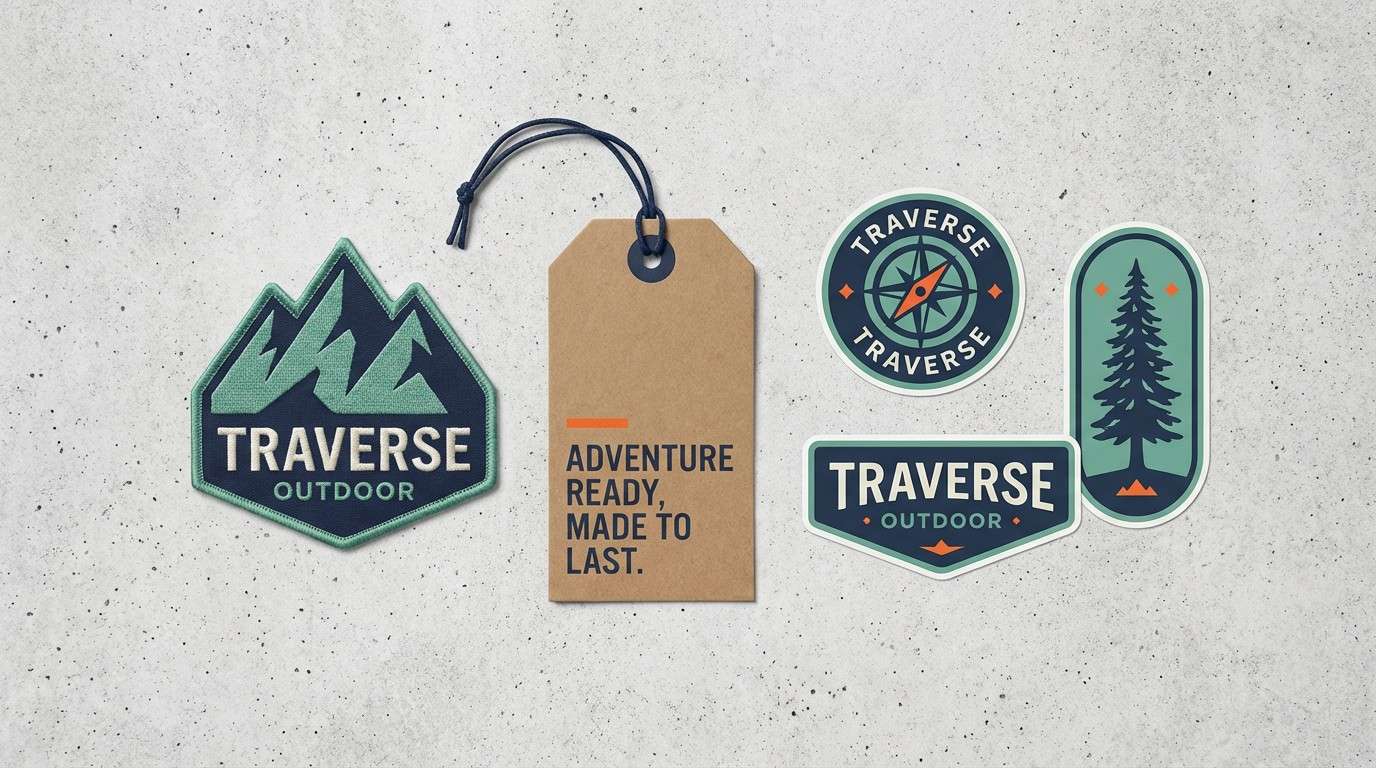outdoor gear branding