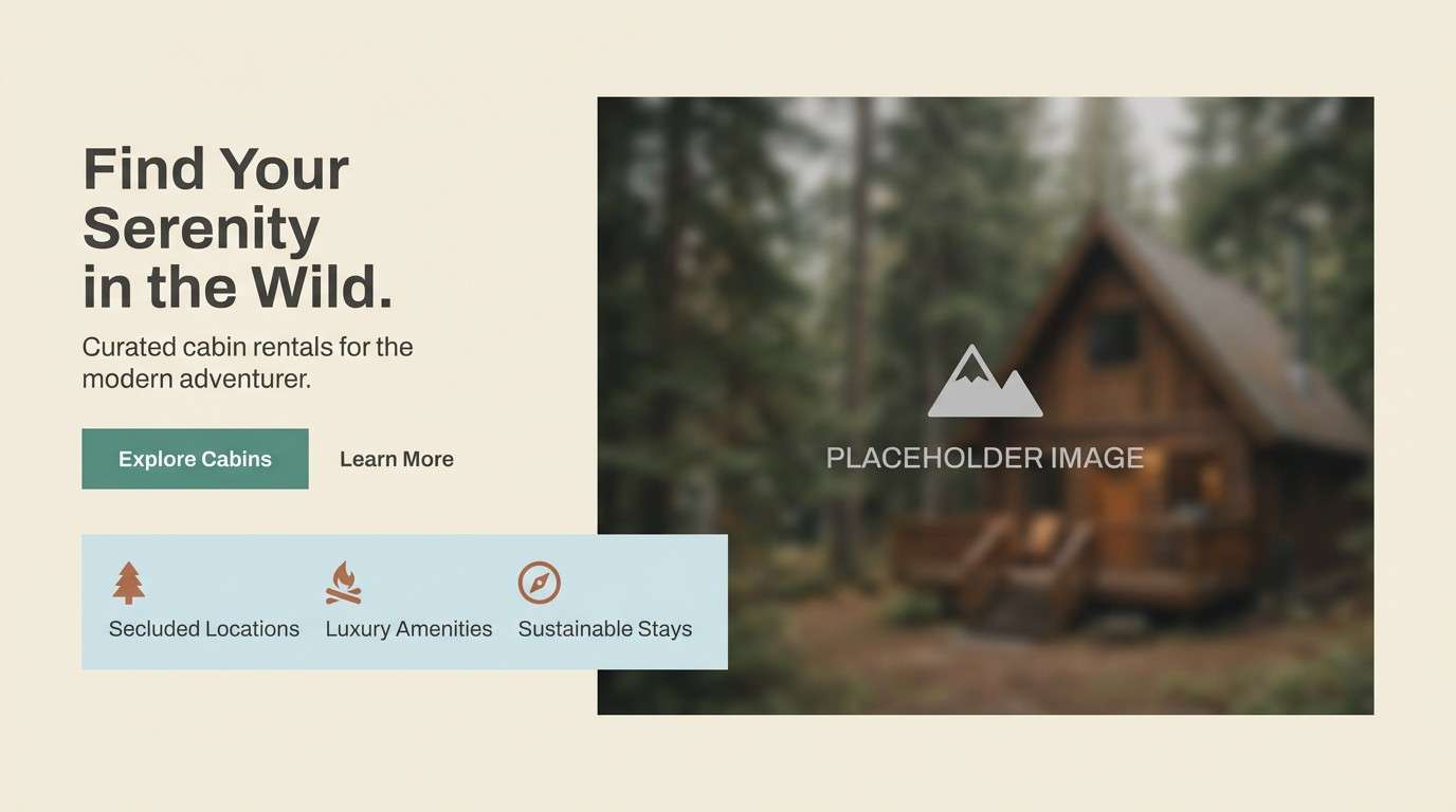 cabin website hero