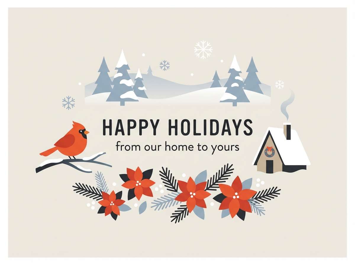 holiday card design