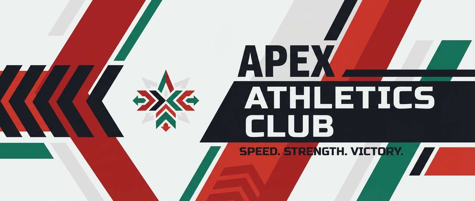 sports banner layout