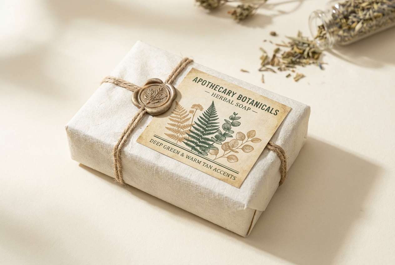 apothecary soap packaging