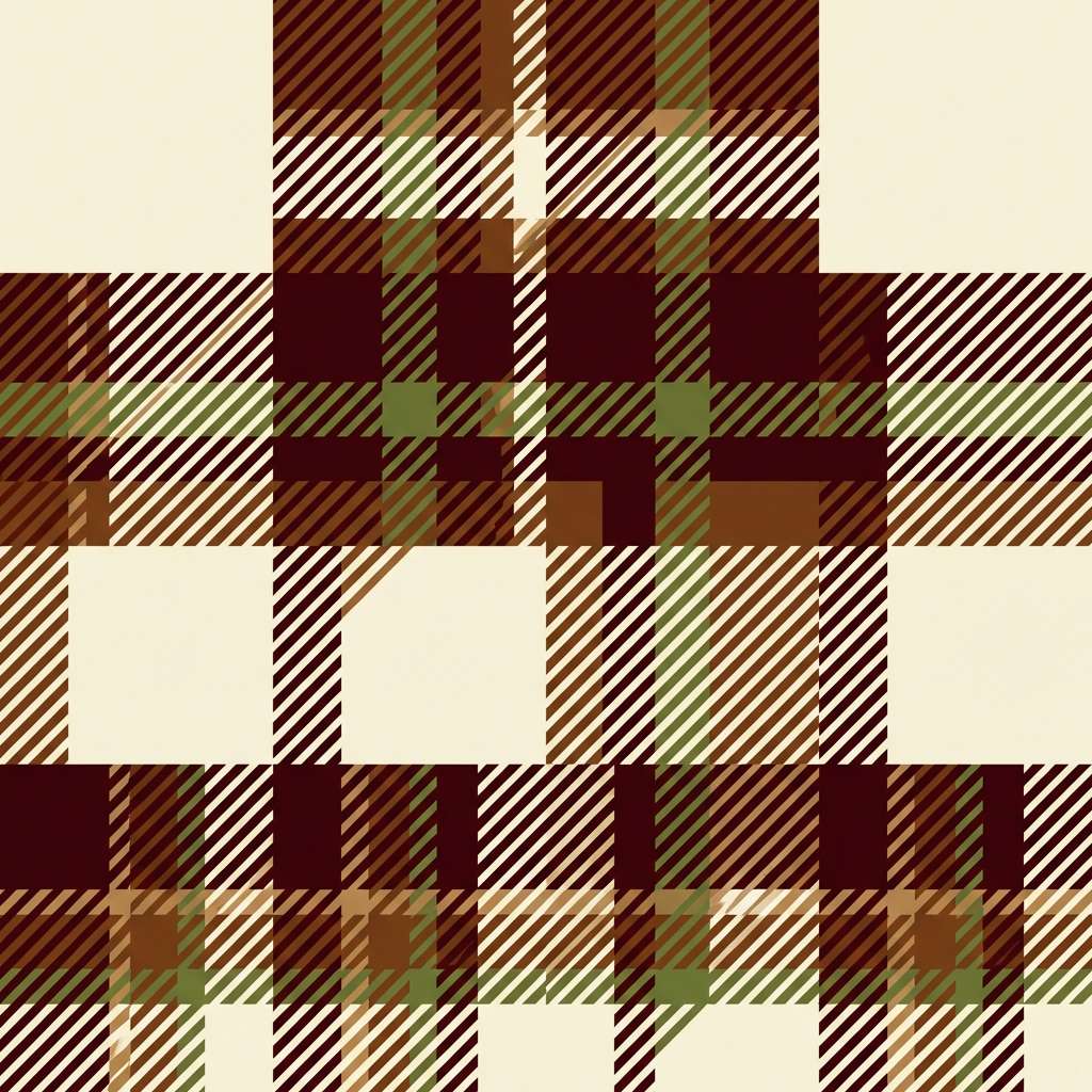 cozy plaid pattern