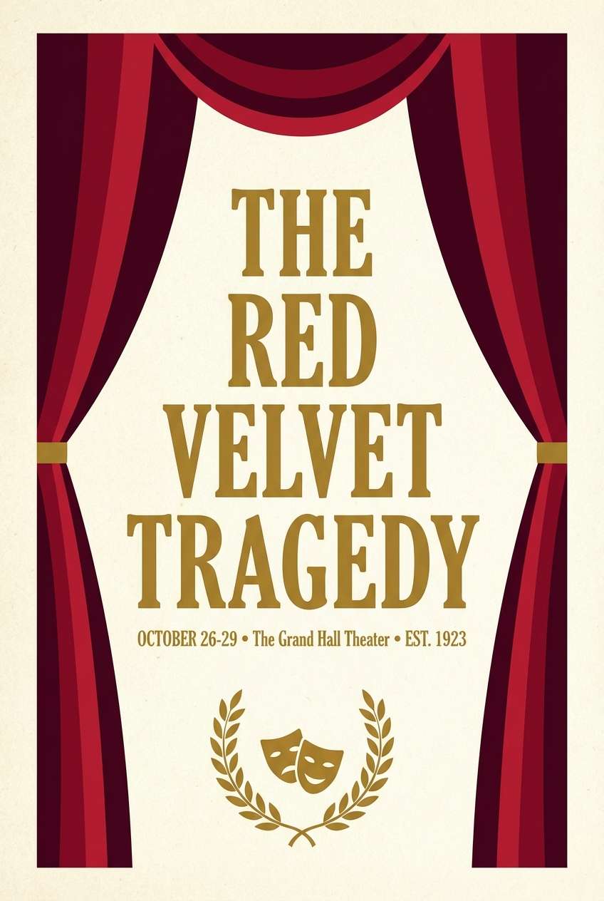 theater poster design